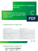 MBD-103-Comparación Administración de Proyectos Ágil Vs Tradicional