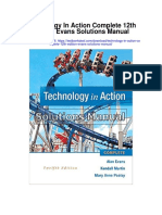 Technology in Action Complete 12th Edition Evans Solutions Manual