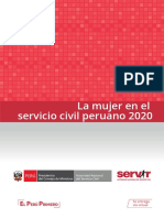 Informe La Mujer en El Servicio Civil Peruano 2020