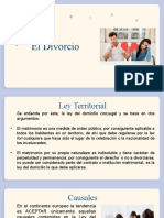 Clase 13. Divorcio, Registro Civil y Dim