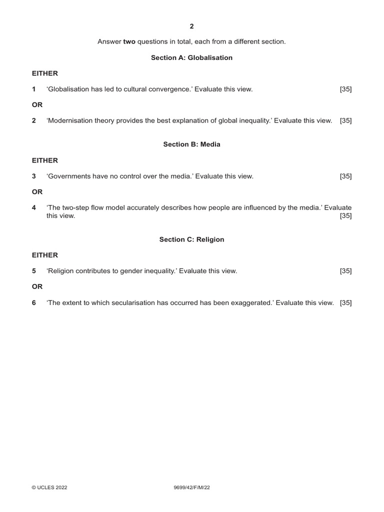 A Level Past Papers Practice | PDF