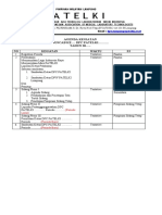 Rundown Kegiatan Muscab