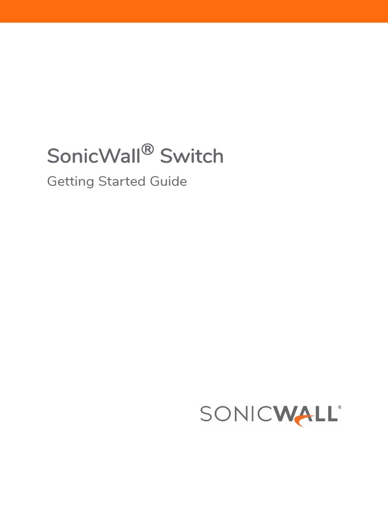 Switch Getting Started Guide PDF Network Switch Ip Address