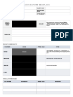 IC Weekly Project Status Report 10776