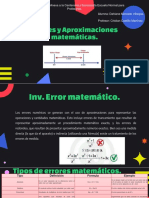 Presentación de Errores y Aproximaciones Matemáticas