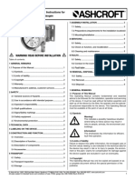 Manual f5504 Differential Pressure Gauge Im