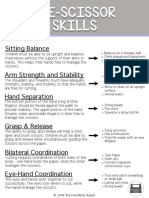 Pre-Scissor Skills Handout