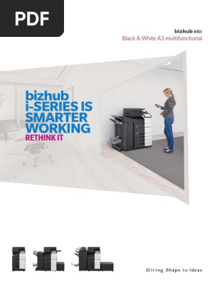 Bizhub 450i Datasheet