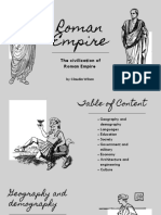 Grey and Black Simple Minimalist Roman Empire History School History Education Presentation