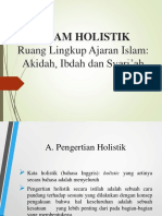 Bab I Islam Holistik Aqidah Ibadah Dan Syariah