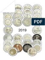 Fiches 2 EURO COMMEMORATIVE-2019