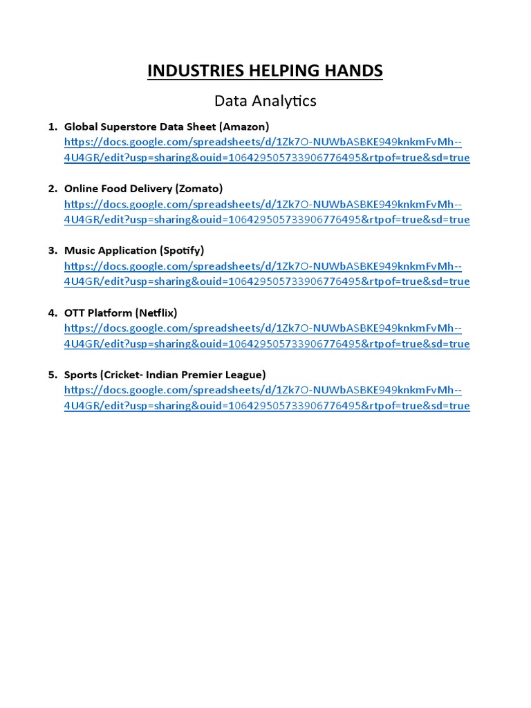 Data Sheet Power BI | PDF