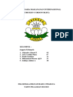 Proposal Usaha Makananan Internasional