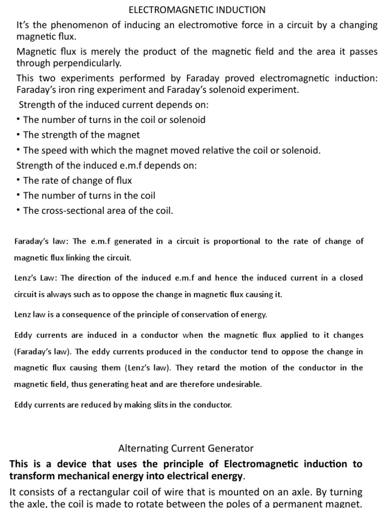 Updated em Induction Generators and Motors PDF
