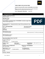 Form Employment Application - V.3