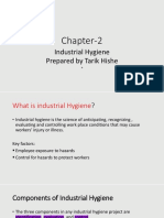 Chapter-2: Industrial Hygiene Prepared by Tarik Hishe