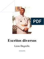 Degrelle Léon - Escritos Diversos