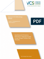 VM0022 v1.1 Methodology For N Fertilizer Rate Reduction