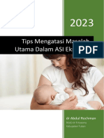 Buku Saku Tips Mengatasi Masalah Utama Dalam ASI Eksklusif