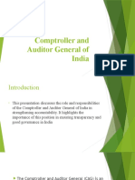 Comptroller and Auditor General of India