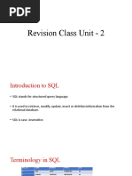 SQL Programming