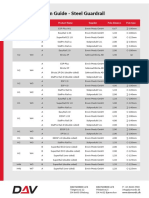 2812 - Product Selection Guide Steel Guardrail