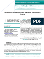 Prevalence of Pelvic Ring Fracture Detected by Radiographical Imaging