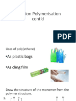 Addition Polymerisation Part 2 2021