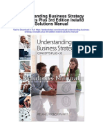 Understanding Business Strategy Concepts Plus 3rd Edition Ireland Solutions Manual