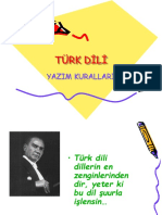 TDK Yazim Kurallari 200319