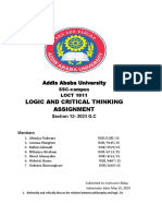 Logic Assignment - LoCT 1011