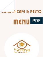Soraya Cafe & Resto Menu Food