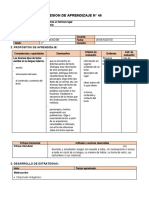 2° Grado - Sesiones Del 28 de Agosto Al 01 de Setiembre