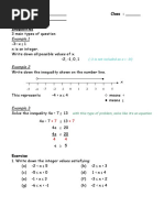 Inequalities Practice and Solutions | PDF | Inequality (Mathematics ...