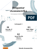 Kelompok 5 Ekonometrika