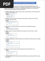 100 Fundamentals of Js