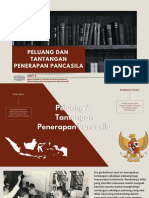 Presentasi Peluang Dan Tantangan Penerapan Pancasila