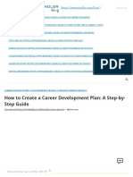 How To Create A Career Development Plan - A Step-by-Step Guide
