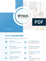 Wysax English Brochure