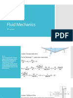 Fluid Mechanics: 8 Session