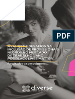Ebook: Avanços e Desafios Na Inclusão de Talentos Negros 1 Ano Pós Black Lives Matter