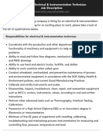 Electrical Instrumentation Technician v1