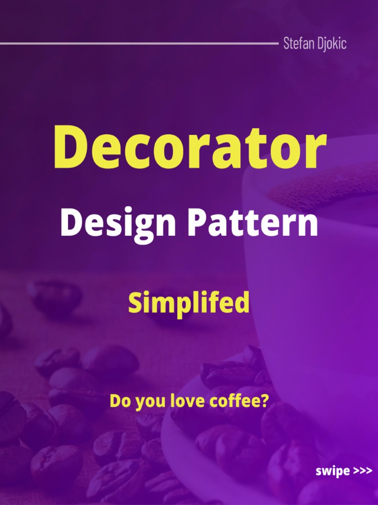 Decorator Pattern Explained PDF