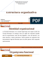 Estructura Organizativa Secretaria Municipal