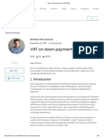 VAT On Down-Payments - SAP Blogs