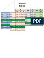 Jadwal Jam Pelajaran