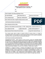 1 - Termo de Compromisso de Estágio - TCE