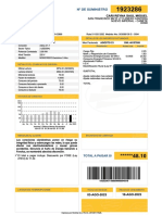 Cari Reyna Saul Miguel: Importe 2 Últimos Meses Facturados Jun-23 S/ 51.36 Jul-23 S/ 51.95