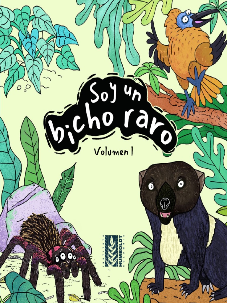 Colorea Bichos Raros de Colombia | PDF | Serpiente | Organismos