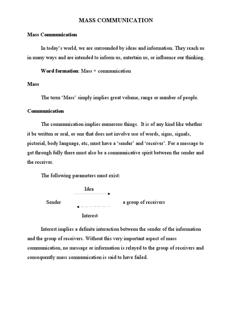 Journalism and Mass Communication | PDF | Communication | News